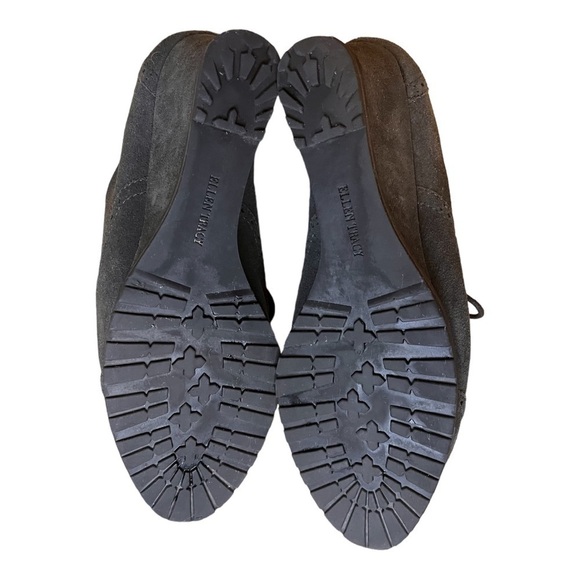 ELLEN Tracy Active Tobin Wedge Suede Leather Loafer in Grey - Picture 8 of 8